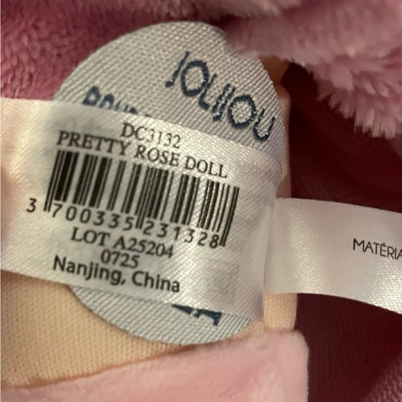 JoliJou Joy Jou Blond Plush Doll with Lavender Dress and Purple Shoes 12” - Picture 7 of 8